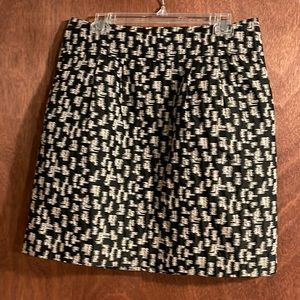Ann Taylor skirt. Black and tan. Size 10. Perfect condition.